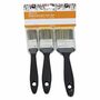 Pinsel Flachpinsel Set 3tlg. 25, 38 & 50 mm Synthetische Borsten Kunststoffgriff 