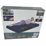 Luftbett blau 137x191x22cm Doppelbett G�stebett Liegebett Campingbett Bett