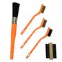 B�rstensatz Drahtb�rsten-Set 5tlg. Stahl-, Nylon- und Messing-Reinigungsb�rsten