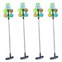 Gartenspiel Golfschl�ger 4er-Set 56cm Putter mit B�llen f�r Kinder Outdoorspiel 