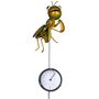 Gartenstecker Figur Gartendekoration ca. 80 cm Metall-Erdspie� mit Thermometer 