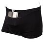 Boxershorts schwarz mit Flachmann (ca. 175 ml) Partygeschenk Herren Unterhose