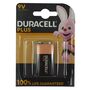 Duracell Batterie 9 V Alkaline 6LR61/MN1604 Blockbatterie Einwegbatterie 