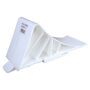 Unterlegkeil Kunststoff wei� ca. 25 x 9,5 x 11 cm Hemmschuh Bremsschuh Radkeil