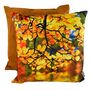 Outdoor Kissen Herbst 45x45x12cm wetterbest�ndig mit herbstlichen Motiven