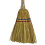 Strohbesen mit Holzstiel f�r Kinder ca. 100 cm 2-Naht inkl. Aufh�ngung Kehrbesen