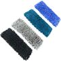 Microfaser Ersatzbez�ge f�r Bodenwischer 4er-Set Chenille ca. 42 x 13 x 2 cm 