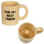 Tasse for my best friend Geschenkidee f�r Junggesellenabschied Penis in Tasse