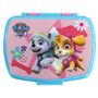 Paw Patrol Lunchbox f�r M�dchen in Lila / Rosa mit Motiv ca. 17,5 x 14 x 6 cm