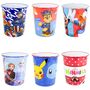 Papierkorb f�rs Kinderzimmer aus Kunststoff Zeichentrickfiguren Motiv 21cm
