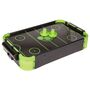 Tisch Air Hockey Mini Spielfeld ca. 49,5 x 31 x 8,7 cm mit Glow in Dark Effekt