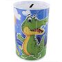 Metall Spardose f�r Kinder mit fr�hlichem Tier Design ca. 12,5 cm ohne �ffnung