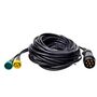 Kabelsatz 7-polig fr Anhnger Beleuchtung 5 / 7 / 9m mit Steckverbindern 5-pol.