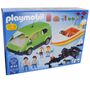 PLAYMOBIL Family Fun 4144 Familienausflug, Auto mit Boot und Zubeh�r 76tlg.
