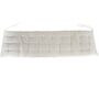 Auflage f�r Gartenbank 150 x 40 x 4 cm Sitzpolster mit Steppung und B�ndchen