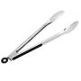 Edelstahl Servier- & Grillzange sperrbar 34cm mit Kunststoffgriff und Aufh�ngung