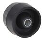 ProPlus Seitenrolle aus Gummi in schwarz Ersatzteil f�r Bootsanh�nger mit Bohrung
