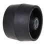 ProPlus Seitenrolle aus Gummi in schwarz Ersatzteil f�r Bootsanh�nger mit Bohrung