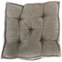 Boxsitzkissen Chenille 40 x 40 x 8 cm Polsterung f�r St�hle mit Trageschlaufe 