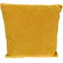 Chenille Dekokissen 45 x 45 cm Couchkissen einfarbig mit Rei�verschluss