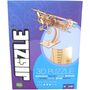 Jigzle 3D-Puzzle aus Holz als Doppeldecker Flugzeug 23 x 17 x 11,5 cm (ab 12 +)