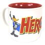 WB Looney Tunes Tasse ca.  8,5 x 9,5 cm und 360 ml im Batman & Superman Design