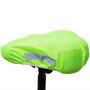 Fahrrad Sitzbezug neongelb mit Reflektorstreifen ca. 27 x 22 cm universelle Sch�tzh�lle f�r Sattel