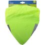 Fahrrad Sitzbezug neongelb mit Reflektorstreifen ca. 27 x 22 cm universelle Sch�tzh�lle f�r Sattel