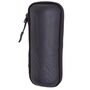 Fahrradtasche f�r Flaschenhalter ca. 80 x 195 mm in Schwarz mit Rei�verschluss