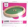 Engelhart Longfield Games Holz Pokerpiste  29cm W�rfelteller inkl. 2 Holzw�rfel 