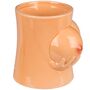 Tasse mit Brsten 9 x 11 cm Kaffeetasse als Gag Junggesellenabschied Boob Mug