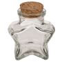 Vorratsglas mit Korken 0,3 L Glas Weihnachtsstern Tischdeko Weihnachten Stern