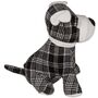 T�rstopper Hund kariert ca. 25cm T�rpuffer Stopper f�r T�ren 1kg T�rstopp Boden
