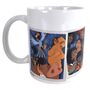 Tasse mit 100 Jahre Disney Motiv ca. 325ml aus Keramik Zeichentrickfiguren 11oz
