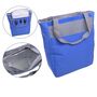 K�hltasche f�r Gep�cktr�ger Fahrradtasche 32 x 14 x 15 cm blau Rei�verschluss
