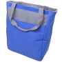 K�hltasche f�r Gep�cktr�ger Fahrradtasche 32 x 14 x 15 cm blau Rei�verschluss