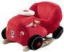 Schaukelpferd Bobby Car Auto Schaukeltier Pl�sch rot 24 cm Sitzh�he 