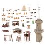Faller Bausatz H0 190036 Aktionsset Abenteuerspielplatz mit Aussichtsturm 1:87
