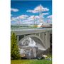 Faller Bausatz H0 120505 moderne Bogenbr�cke Betonbr�cke Br�cke zweispurig 1:87