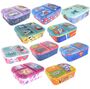 Lunchbox f�r Kinder mit 3 F�chern aus Kunststoff verschiedene Motive