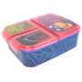 Lunchbox f�r Kinder mit 3 F�chern aus Kunststoff verschiedene Motive