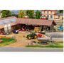 Faller Bausatz H0 130584 Bauernhof Zubeh�r Scheune mit G�llegrube Getreidesilo