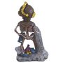 Dekofigur Aquarium Skelett Taucher ca. 9x6x15 cm