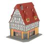Faller Bausatz H0 190038 Aktions Set Dorfleben Wohnh�user Kirche Fachwerk 1:87