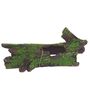 Dekofigur Aquarium Baumstamm mit Moos ca.19x10x6 cm