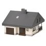 Faller Bausatz H0 130644 Wohnhaus Bungalow mit Plattdach 1:87