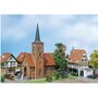 Faller H0 130239 Kleinstadt Kirche Bausatz 1:87