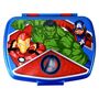 Marvel  Avengers Lunchbox f�r Jungs mit Motiv ca. 17,5 x 14 x 6 cm