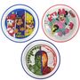 Kunststoffteller 19 verschiedene Motive f�r Kinder Anti-Rutsch 