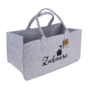 Tragetasche 50x25x25cm Filztasche grau oder anthrazit Zuhause 31L faltbar